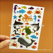 Brand new Cartoon puffy sticker with high quality